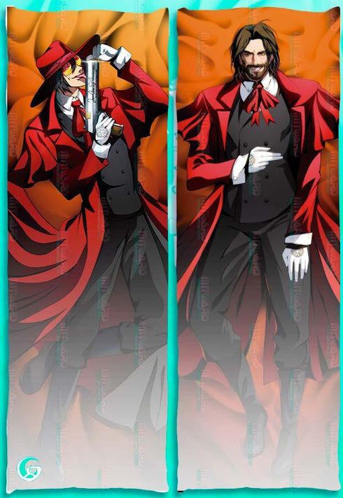 Funda de almohada corporal Dakimakura de Alucard/Keanu